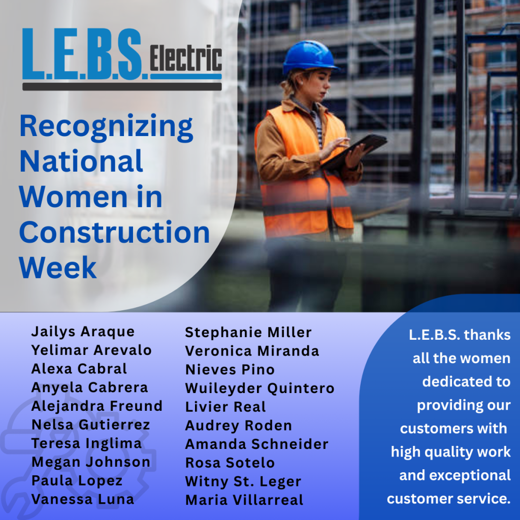 Recognizing Women in Construction Week
