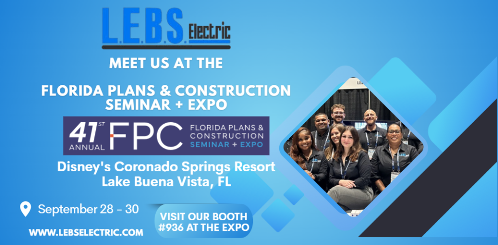 September 28-30: Booth #936 at the Florida Plans & Construction Seminar + Expo