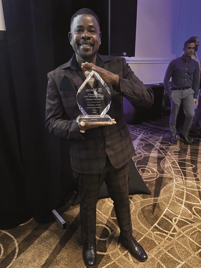 L.E.B.S. Electric Honored with Prestigious CASF Craftsmanship Award for Sprouts Farmers Market Project