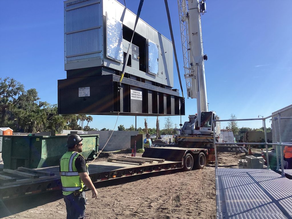 Generator Lift Helps Expand Access to Critical Care with Harrison Ranch FSER